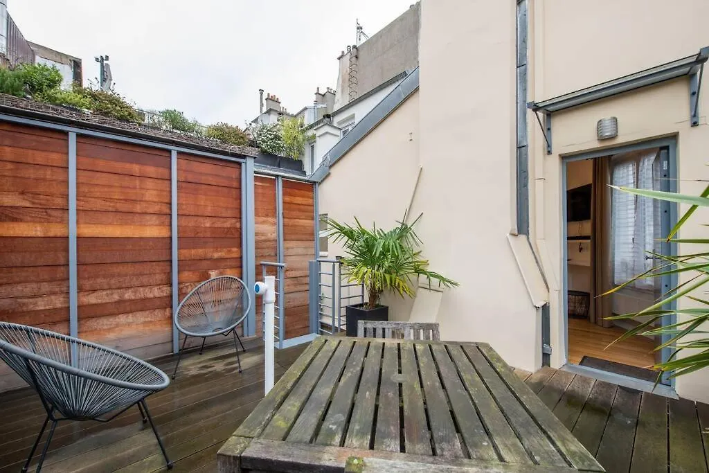 Etienne Pernet - Charming Studio With A Nice Private Terrace Párizs Franciaország