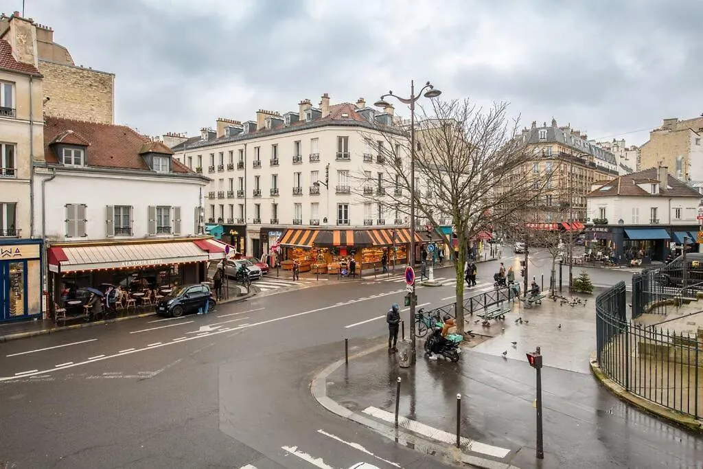 Etienne Pernet - Charming Studio With A Nice Private Terrace Párizs Apartman